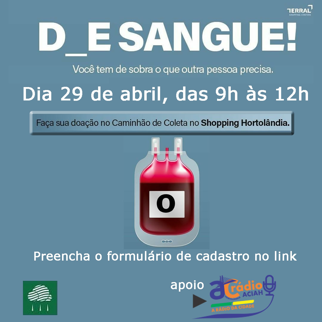 Campanha Doação de Sangue